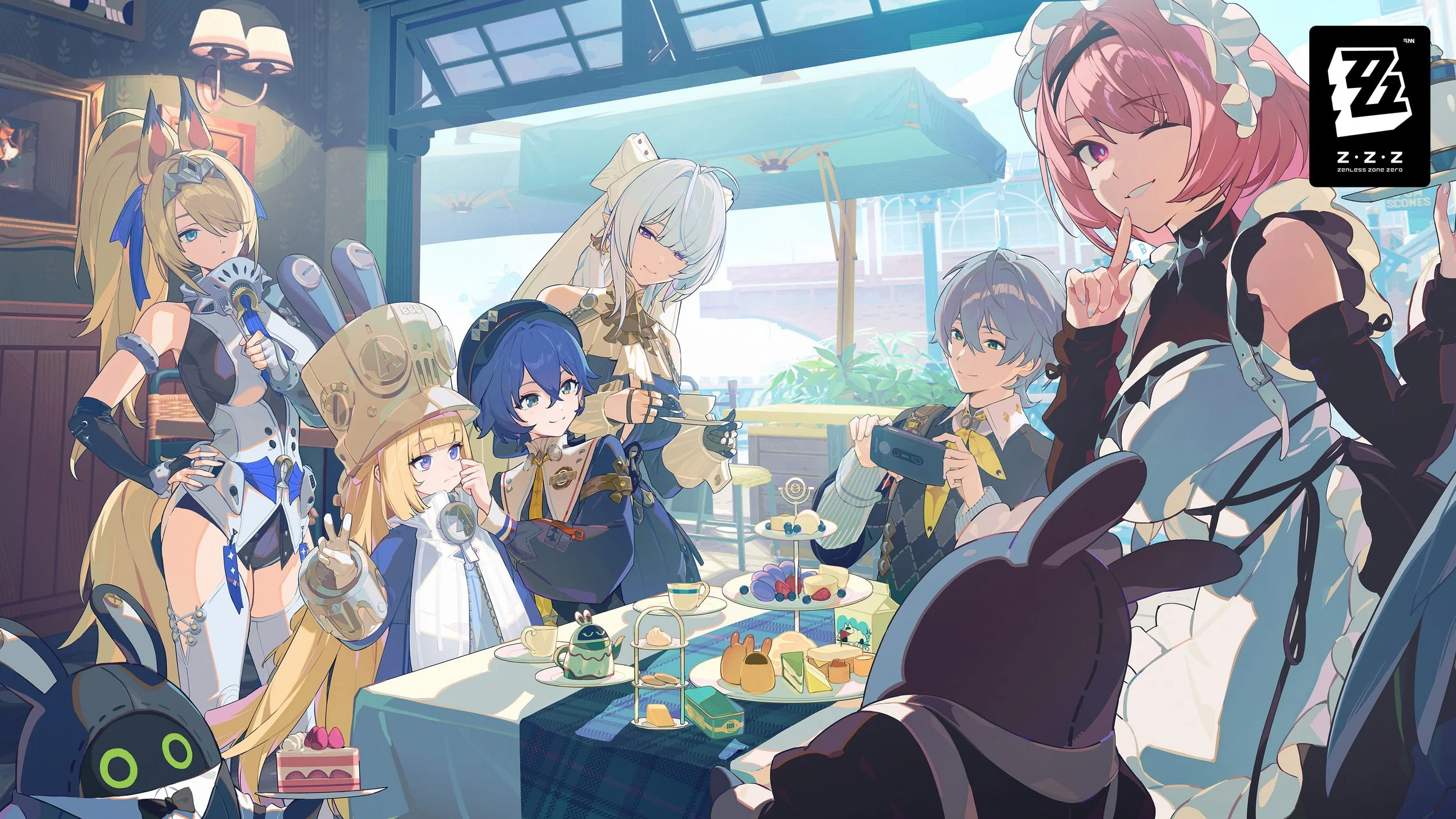 Zenless Zone Zero 2nd Anniversary: A Lovely Afternoon Tea Wallpaper and 1,000 Polychromes