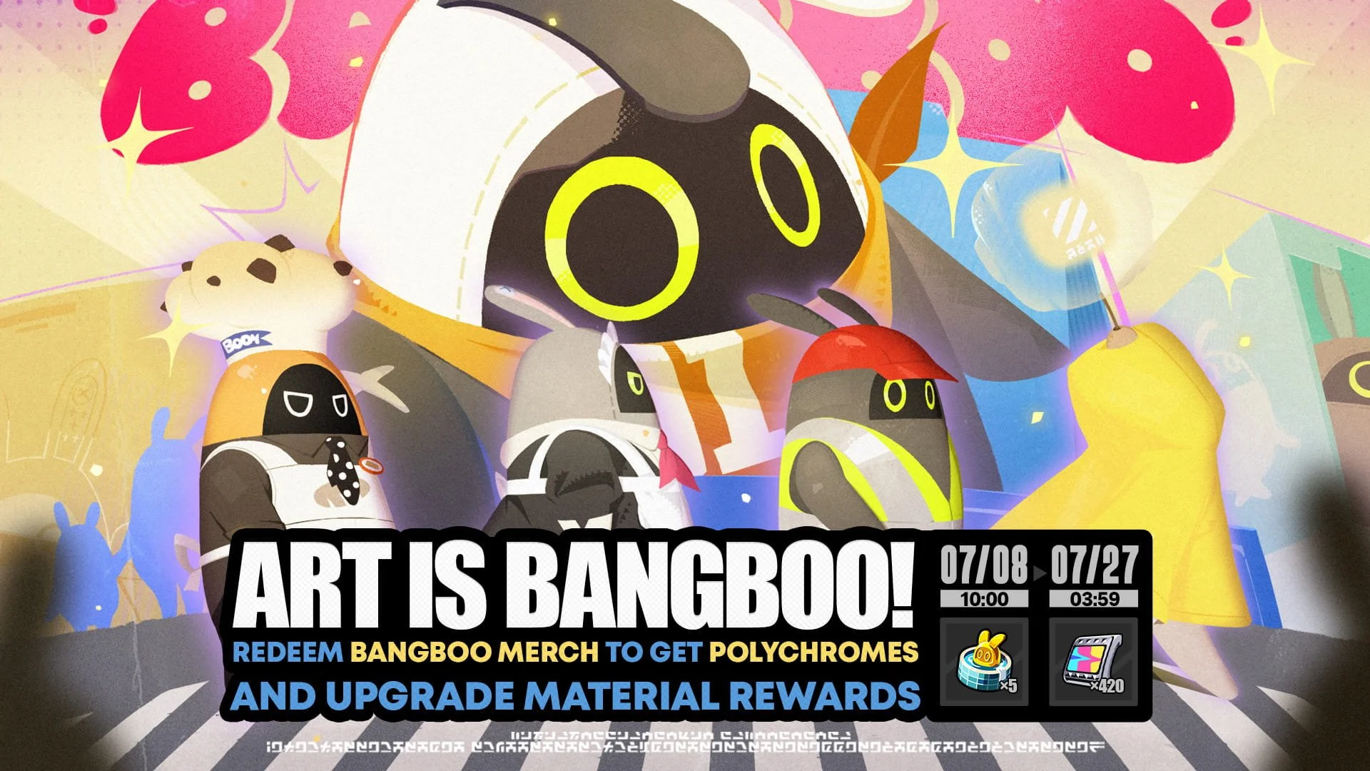 Zenless Zone Zero “Art Is Bangboo!” Event Guide: Dates, Merch, Rewards, and Requirements