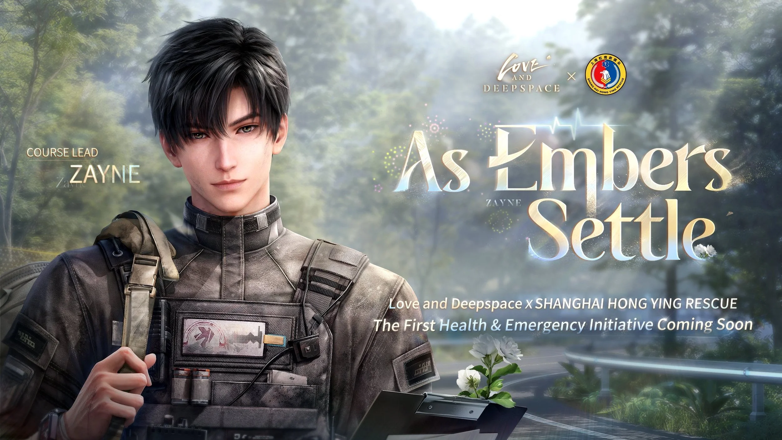 Love and Deepspace Zayne × Shanghai Hong Ying Rescue Collaboration: As Embers Settle