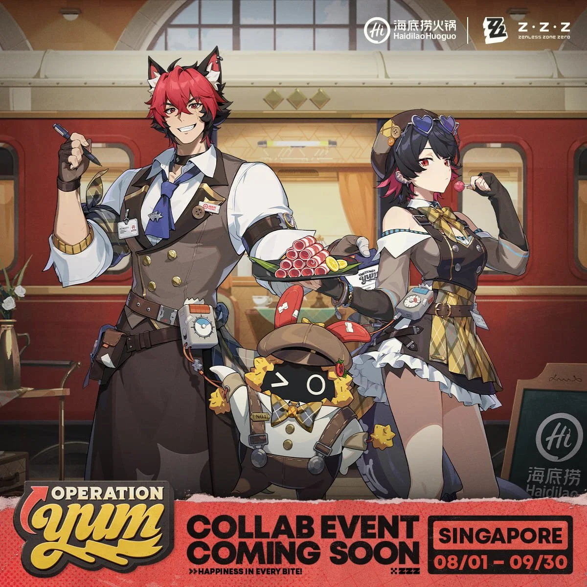Zenless Zone Zero × Haidilao Hot Pot Singapore Collab: Dates, Stores, Merchandise and Rewards
