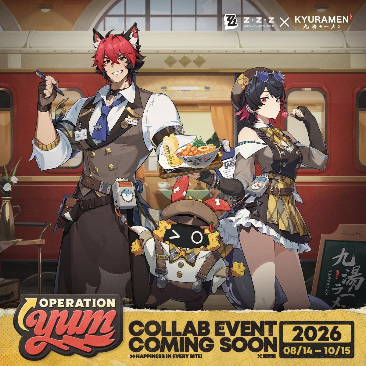 Zenless Zone Zero × Kyuramen Collaboration: Dates, Rewards, Merchandise and How to Participate