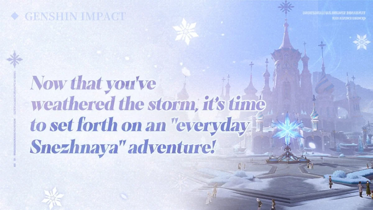 Genshin Impact Snezhnaya Adventure: Meet Companions and Sharpen Your Shooting Skills