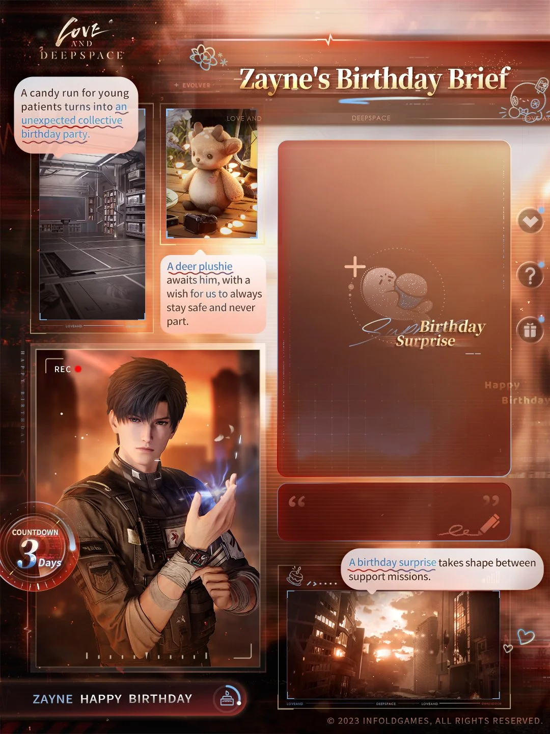 Zayne Birthday Celebration in Love and Deepspace: Event Details, Rewards, and How to Participate