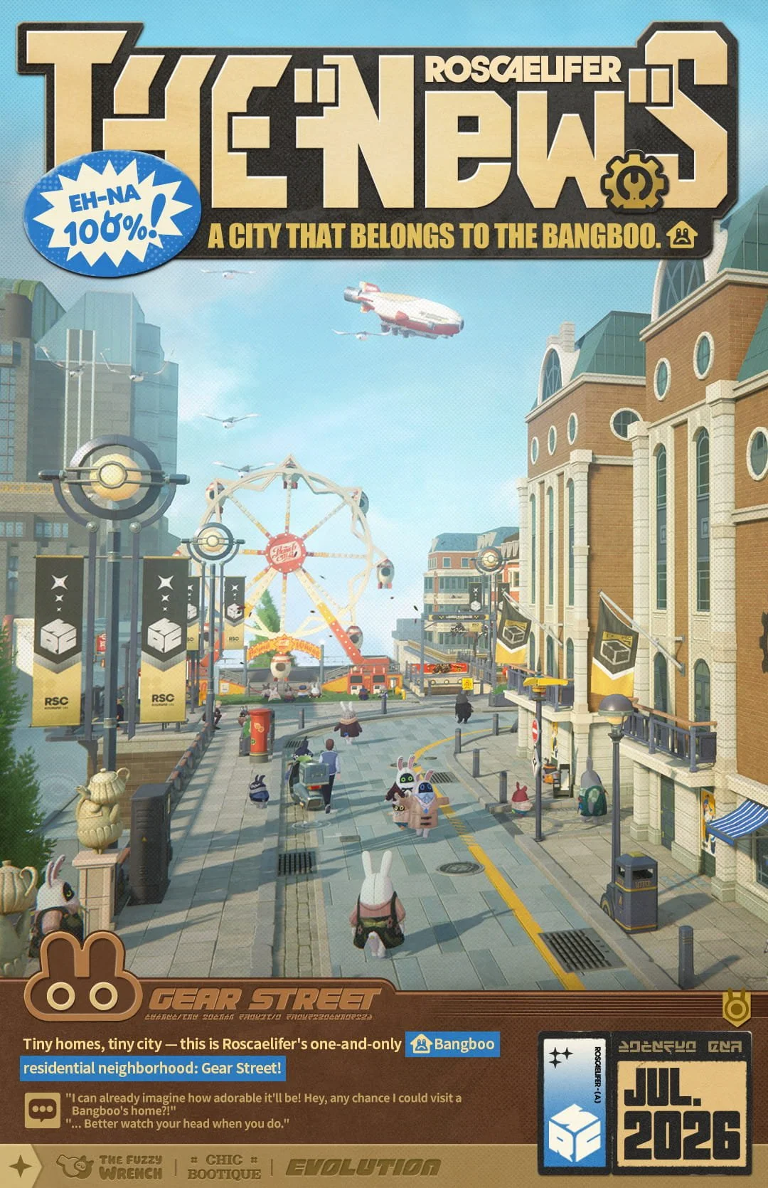 Approach Gear Street | Welcome to the Domain of the Bangboo