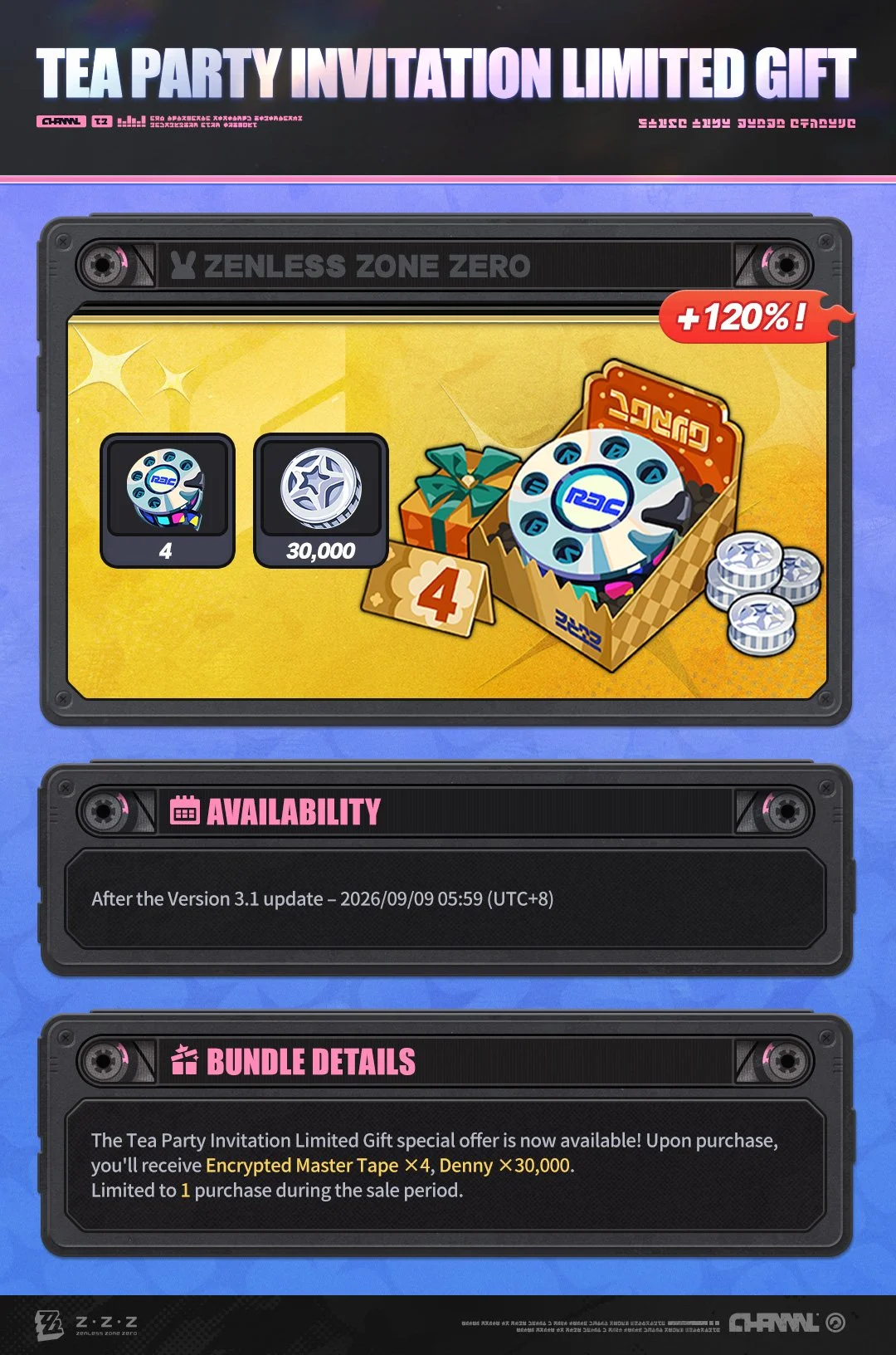 Zenless Zone Zero Version 3.1 Store Update: New Outfits, Bundles and Monochrome Bonuses