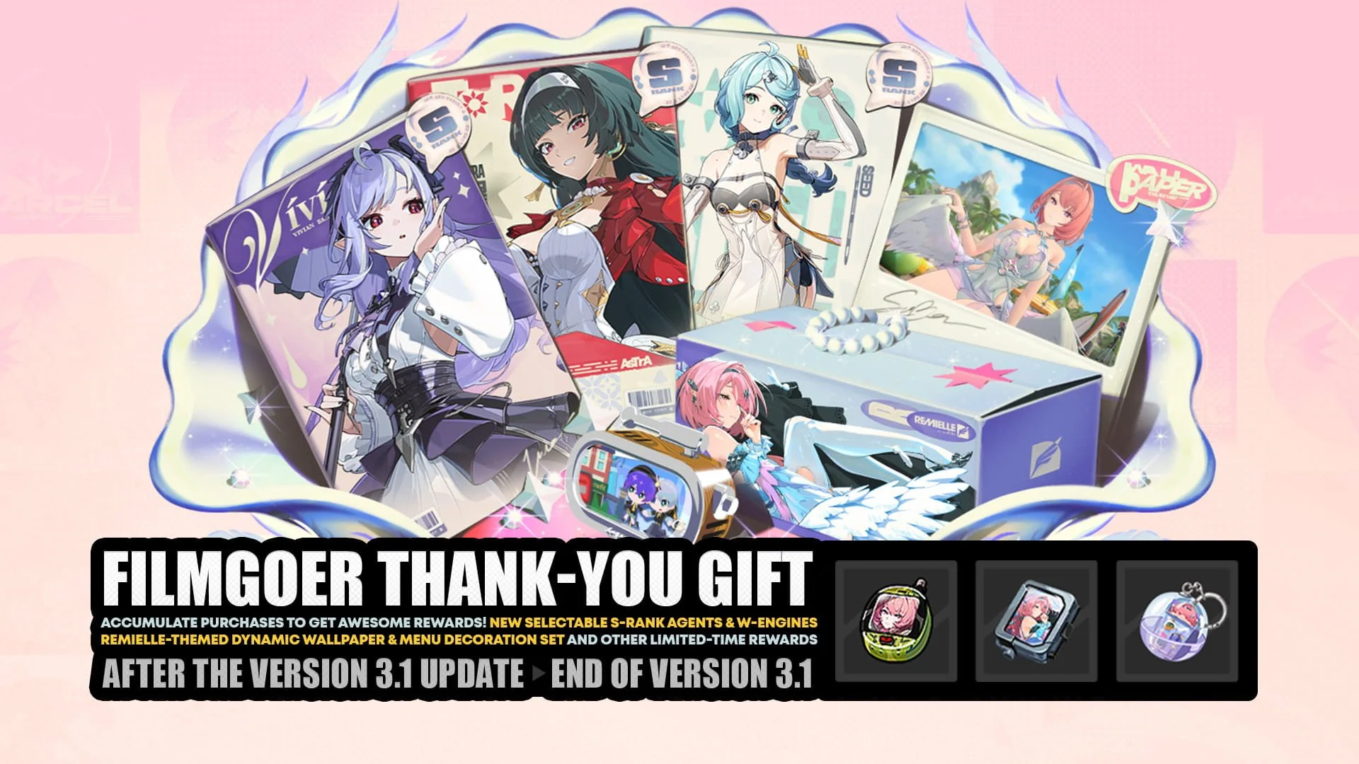 Zenless Zone Zero Version 3.1 Filmgoer Thank-You Gift Event Guide