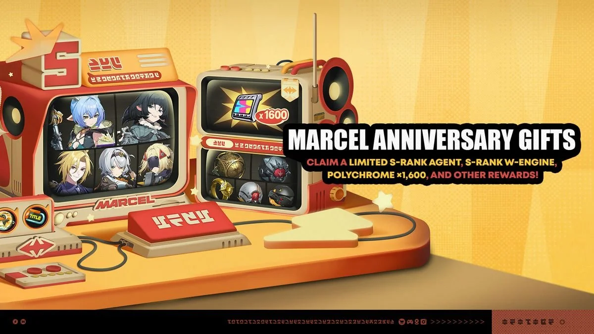Marcel Anniversary Gift Event: Free S-Rank Agent, W-Engine, and Polychrome in Zenless Zone Zero Version 3.1