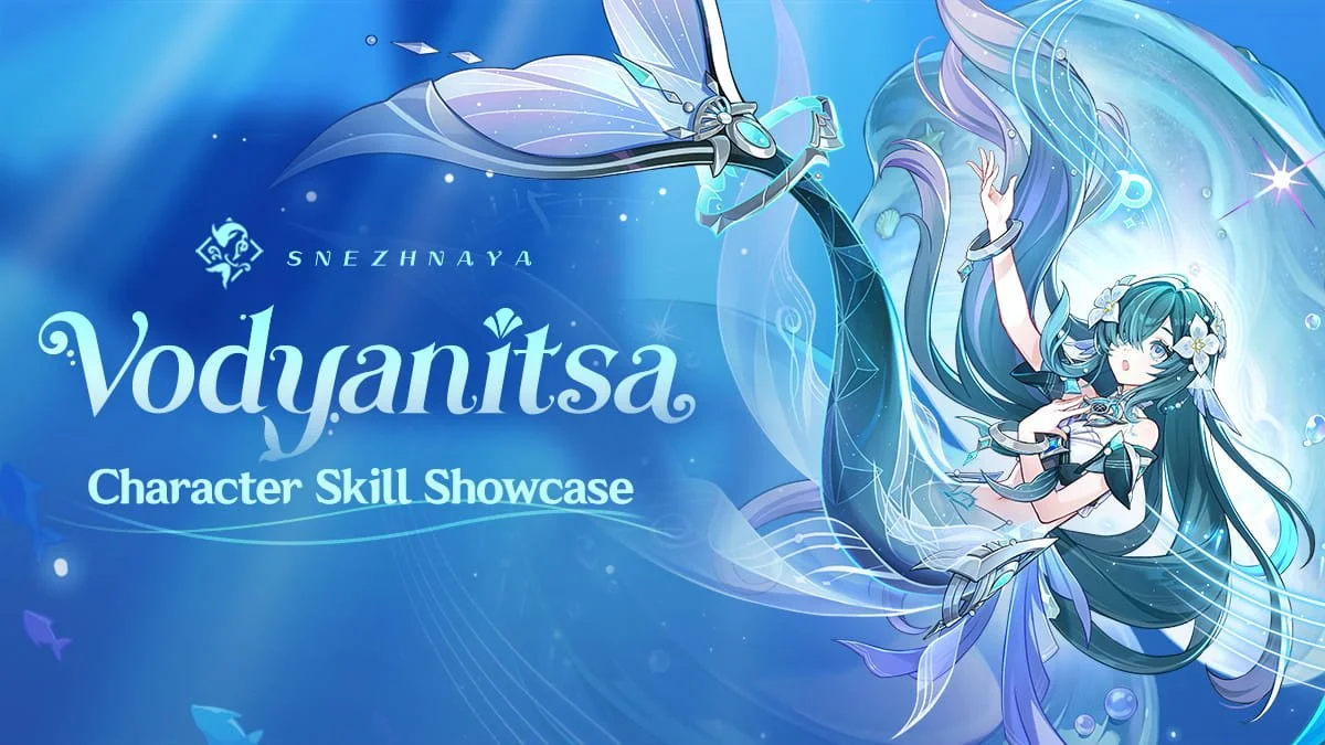 Genshin Impact Vodyanitsa Character Skill Showcase: Lingering Siren-Song