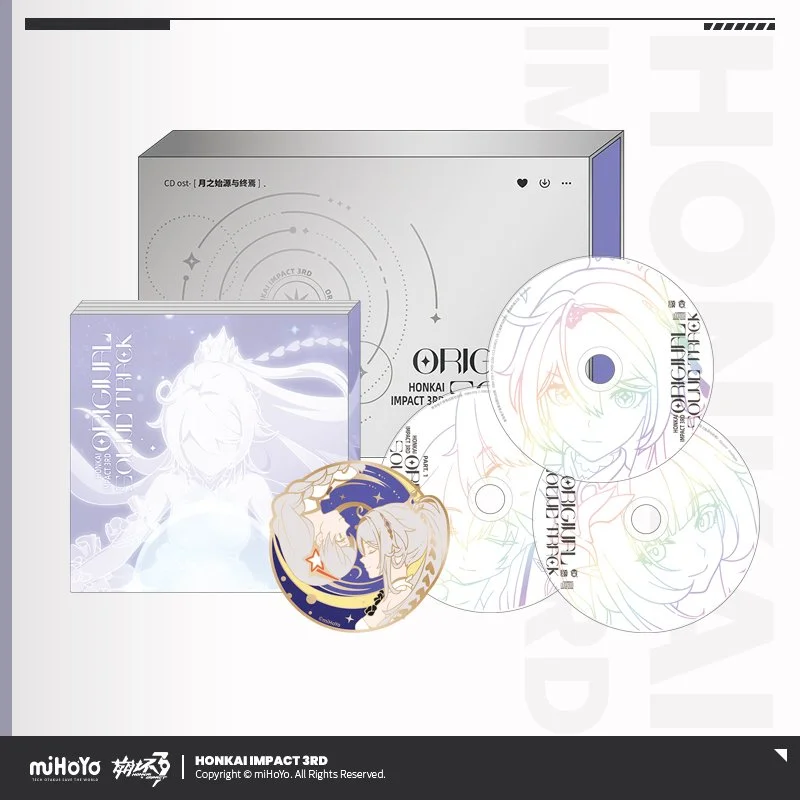 崩壊3rd オリジナルサウンドトラック CD Honkai Impact 3rd: The Moon's Origin and Finality Music Album