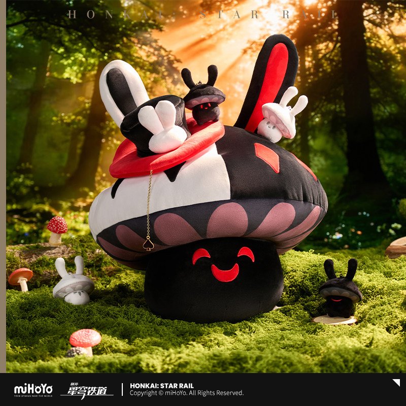 *Preorder* Honkai: Star Rail Sparkly Rabbit and Fire Shroom Series Plush Doll