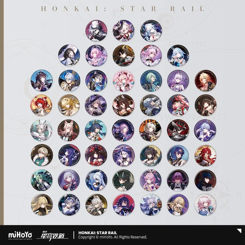 Honkai: Star Rail All Stars Invite Series Metal Pin
