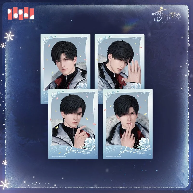 *Preorder* Love and Deepspace Zayne 2025 Birthday Dawnbreak Promise Series Polaroid Set