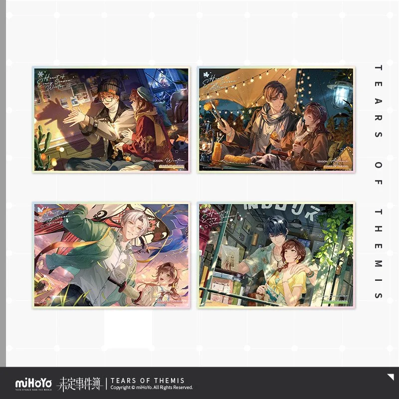 *Preorder* Tears of Themis Heart of Every Season: Seasons Series PET Shikishi Board