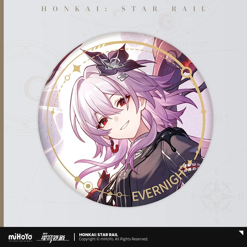 *Preorder* Honkai: Star Rail Official Art Series XXL Metal Pin The Remembrance: Evernight