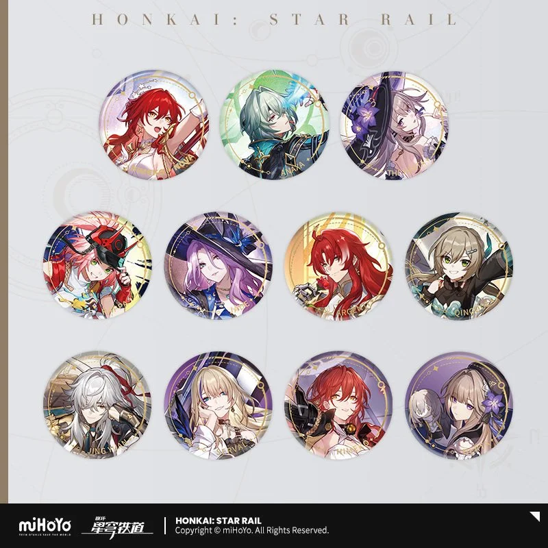 Honkai: Star Rail Official Art Series XXL Metal Pin: The Erudition