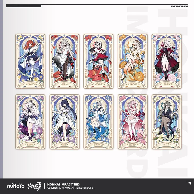 *Preorder* Honkai Impact 3rd Night Blooming Splendor Series Film Card