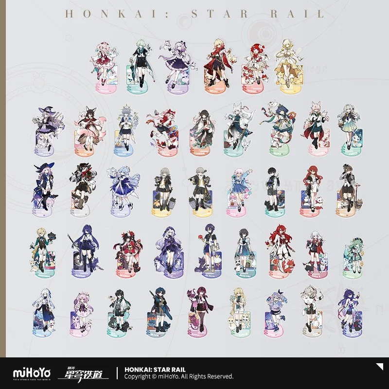 Honkai: Star Rail Little One and Cat Series Acrylic Standee