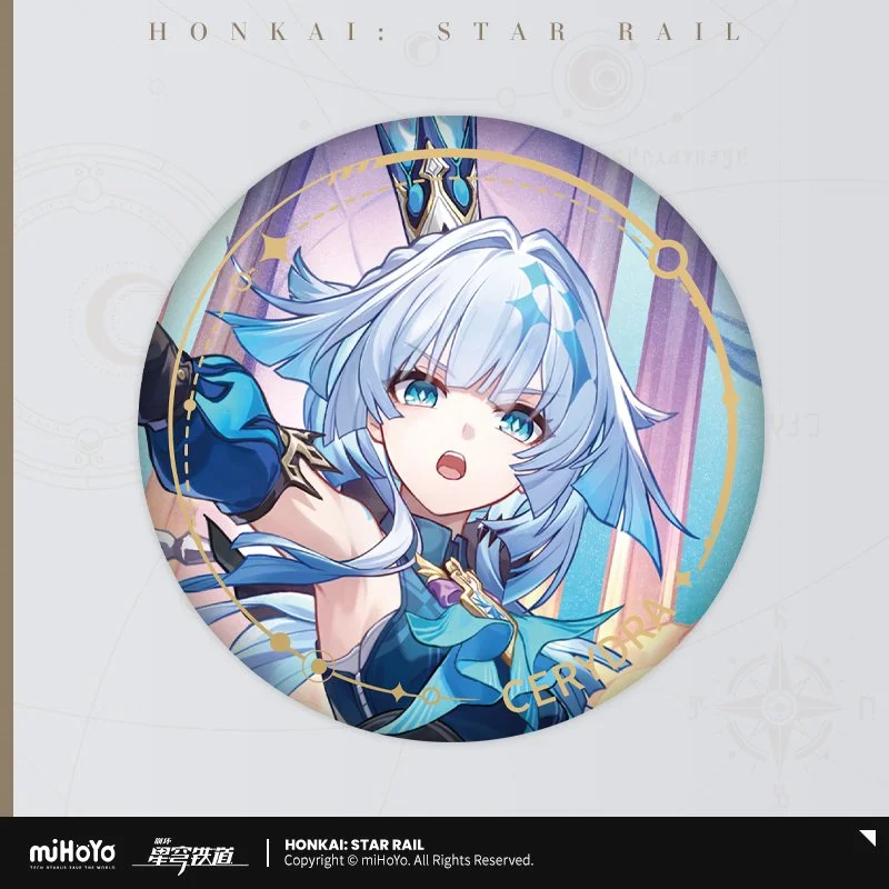 *Preorder* Honkai: Star Rail Official Art Series XXL Metal Pin: The Harmony: Cerydra