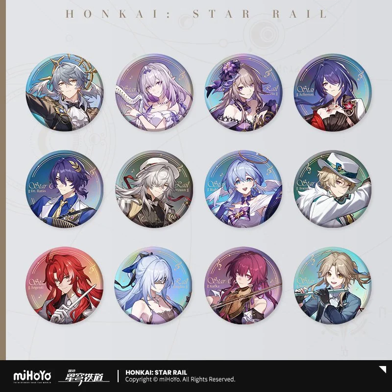 Honkai: Star Rail Live Series Metal Pin