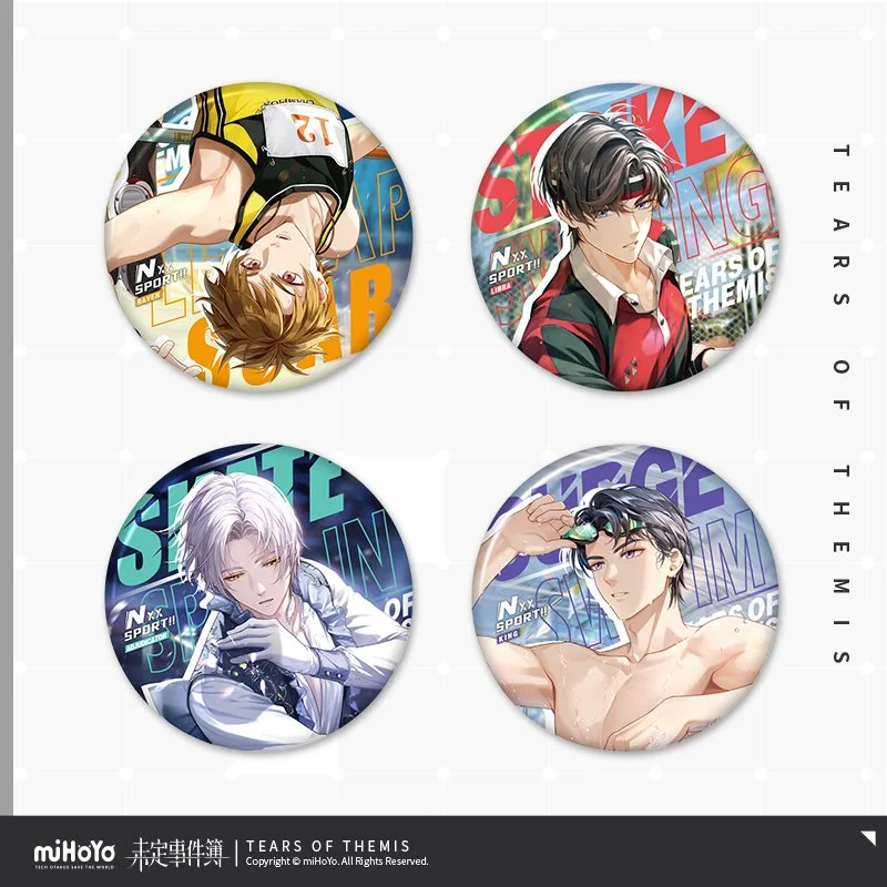 Tears of Themis NXX Sport Series Metal Pin — Animon Official
