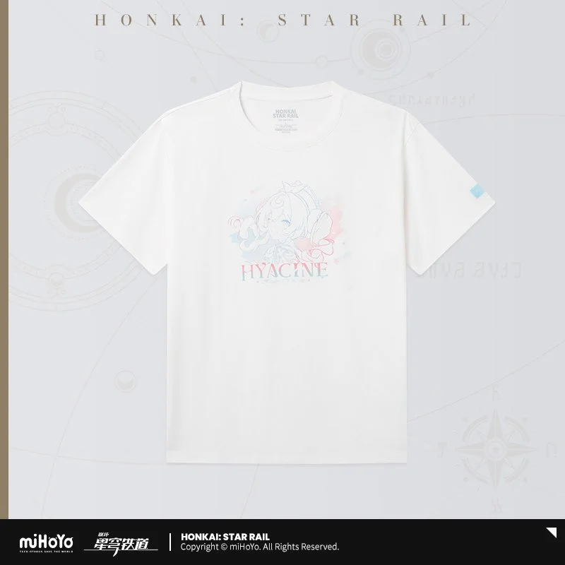 *Preorder* Honkai: Star Rail Hyacine Theme Impression Series Short Sleeve T Shirt