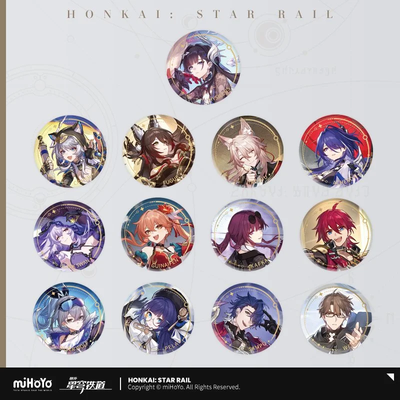 Honkai: Star Rail Official Art Series XXL Metal Pin: The Nihility