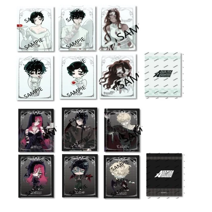 *Preorder* ALIEN STAGE 'AaD' Series Polaroid-Style Mini Card (12 Designs): Single Pull