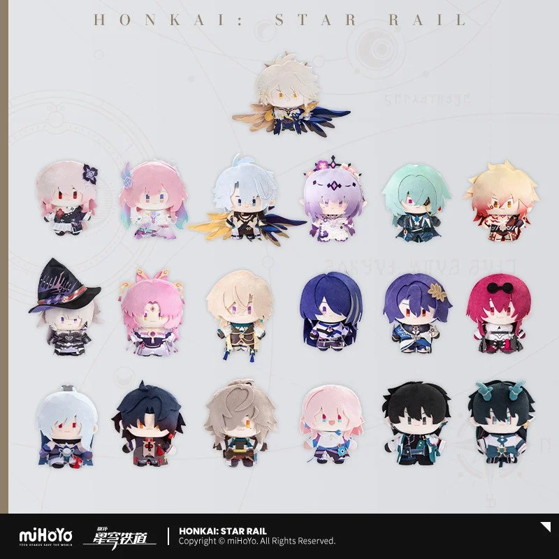 Honkai: Star Rail Chibi Plush Series Doll Toy