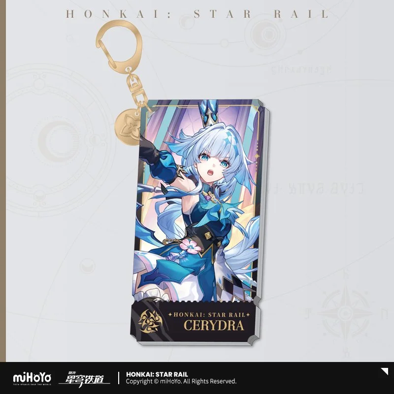 *Preorder* Honkai: Star Rail Official Art Series Acrylic Keychain: The Harmony: Cerydra