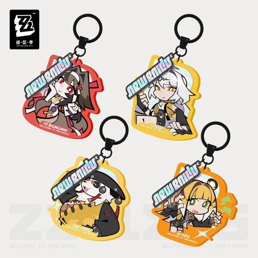 Zenless Zone Zero New Eridu Series Chibi Acrylic Keychain: Yunkui Summit