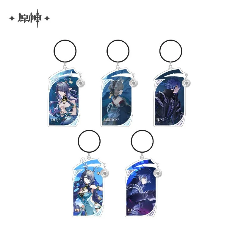 *Preorder* Genshin Impact Theme Series Acrylic Keychain Charm Standee