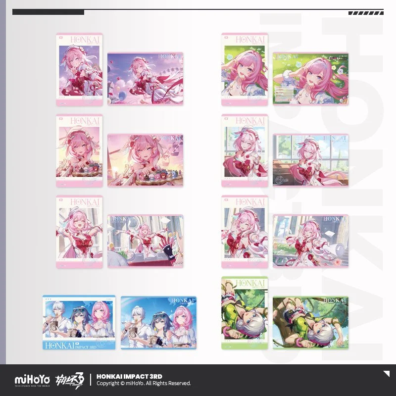*Preorder* Honkai Impact 3rd CG Series Polaroid & Flash Card Set
