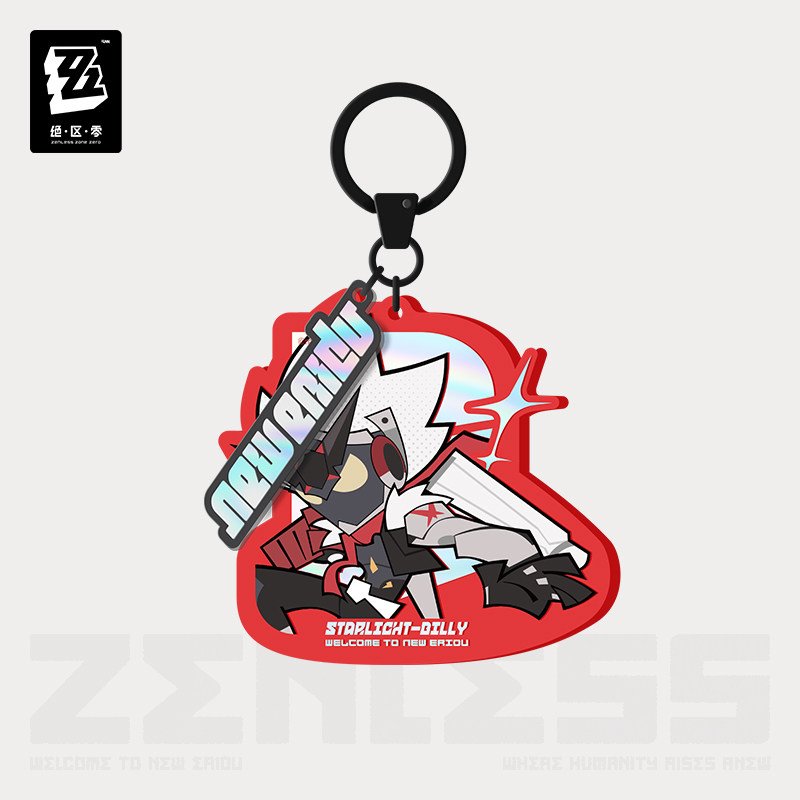 *Preorder* Zenless Zone Zero New Eridu Series Chibi Acrylic Keychain: Cunning Hares AKA Gentle House: Starlight Billy