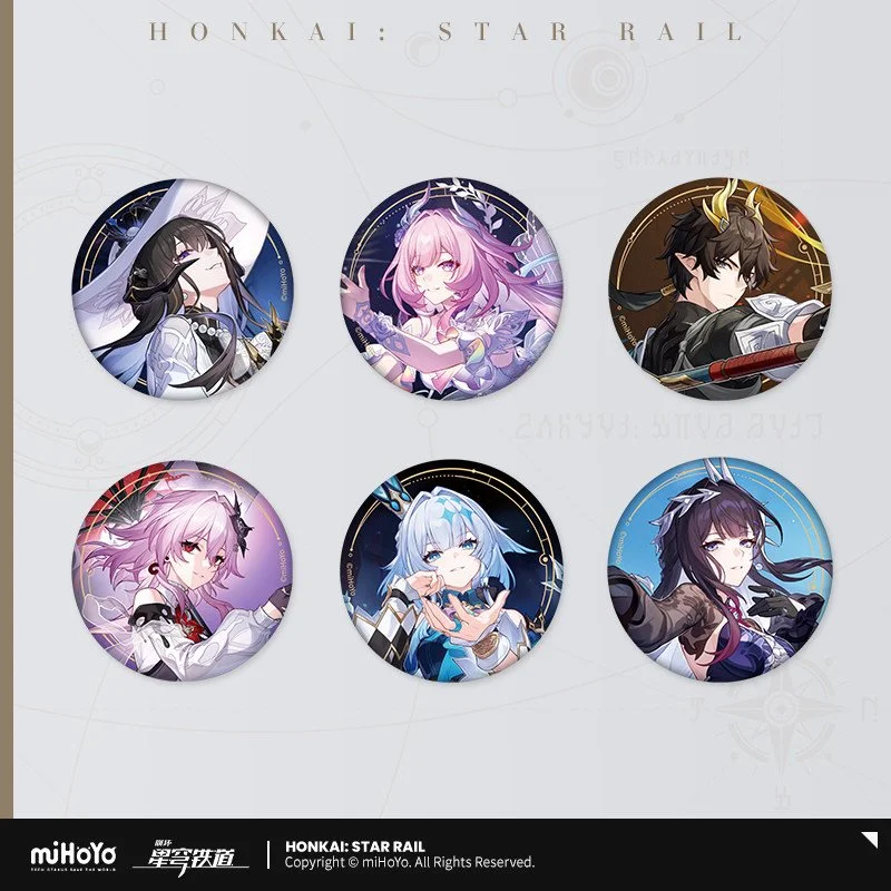*Preorder* Honkai: Star Rail All Stars Invite Series Metal Pin Vol 7.0