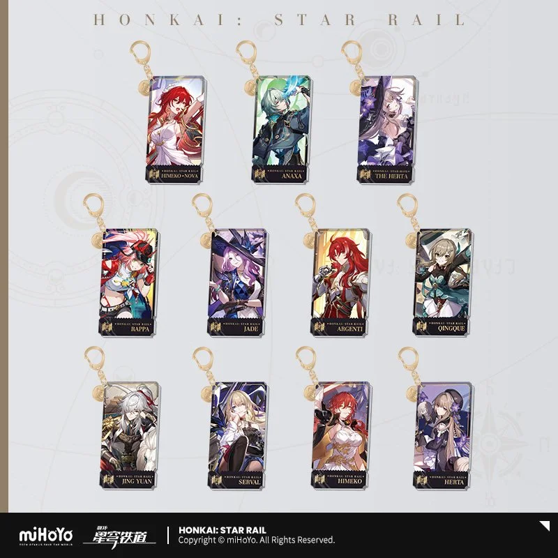 Honkai: Star Rail Official Art Series Acrylic Keychain: The Erudition