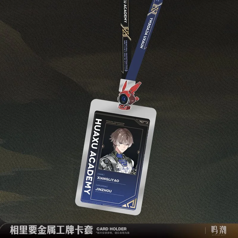 Wuthering Waves Resonator Themed Xiangli Yao Metal Badge Card
