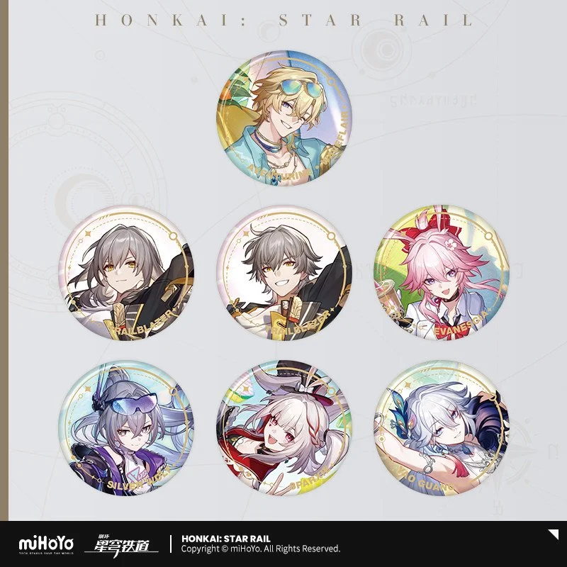 Honkai: Star Rail Official Art Series XXL Metal Pin: The Elation