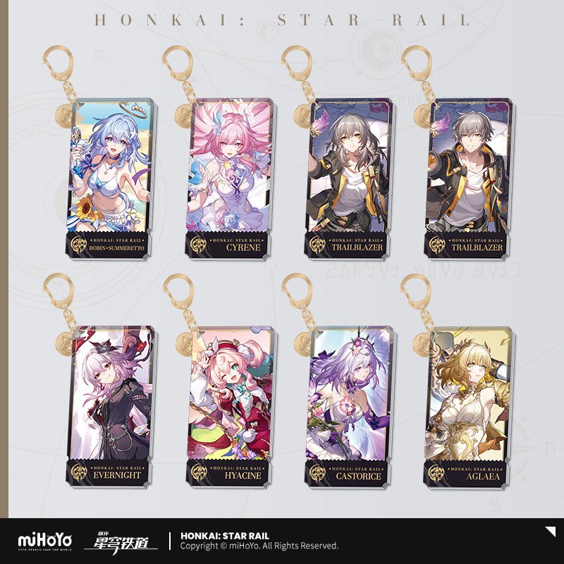 Honkai: Star Rail Official Art Series Acrylic Keychain: The Remembrance