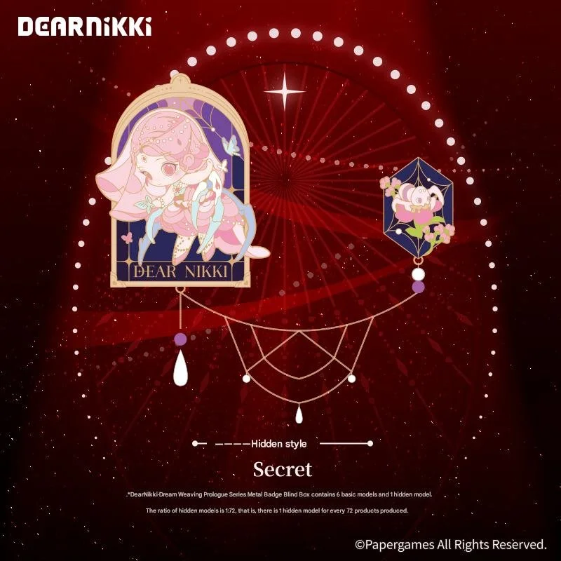 Dear Nikki Intro: Dreamweaver Series Enamel Pin Blindbox (6 designs ...