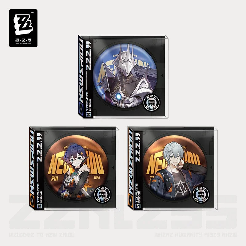 Zenless Zone Zero Official Art Series Metal Pin: Random Play