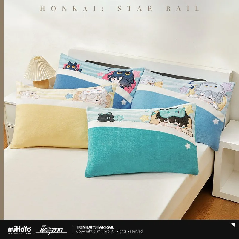 *Preorder* Honkai: Star Rail Boy's Dormitory Series Chibi Pillow Cover