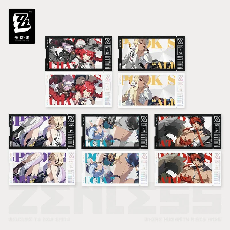 Zenless Zone Zero Mindscape Cinema Series Collection Card Set