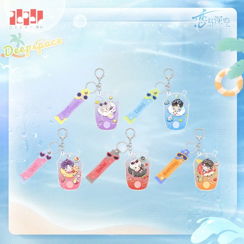 *Preorder* Love and Deepspace Floating Siesta Series Water Machine Toy Keychain