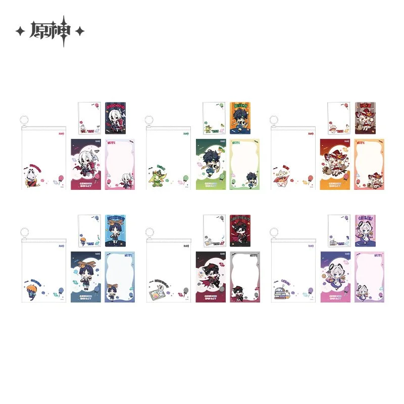 *Preorder* Genshin Impact Twilight Whimsy Series Stationery Set