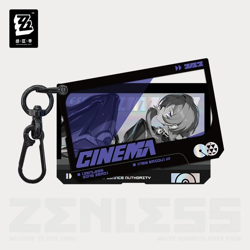 *Preorder* Zenless Zone Zero Mindscape Cinema Series Double Layer Acrylic Keychain: Krampus Compliance Authority: Promeia