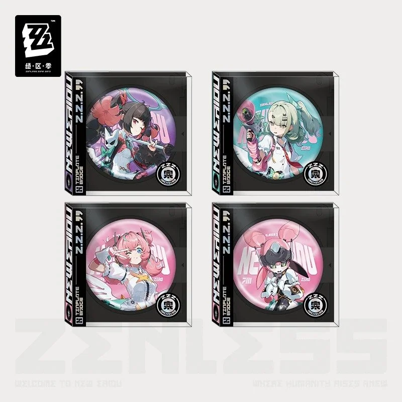 Zenless Zone Zero Official Art Series Metal Pin: Angels of Delusion