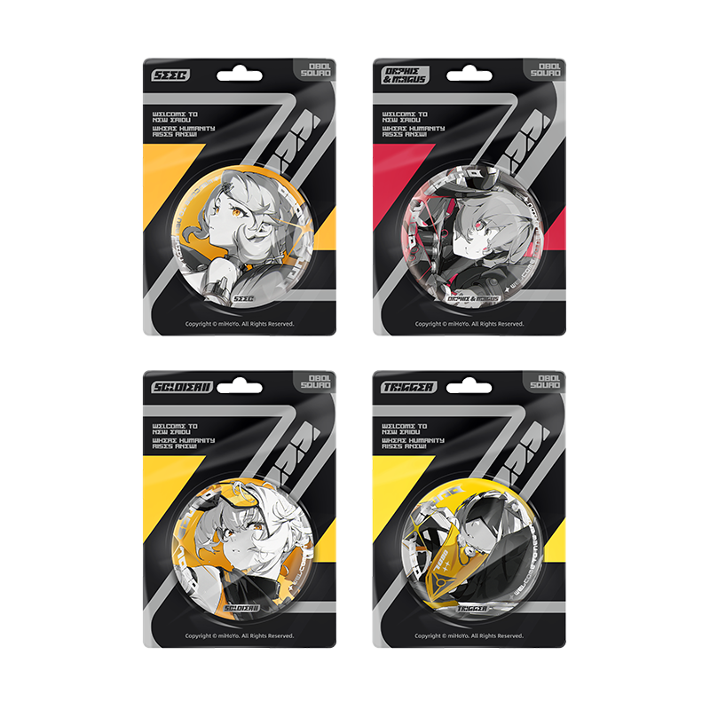 Zenless Zone Zero Mindscape Cinema Series Reflective Pin: Obol Squad
