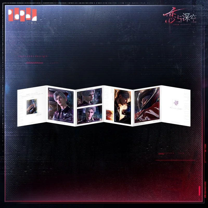 *Preorder* Love and Deepspace Sylus 2026 Birthday Rainlit Night Series Commemorative Brochure