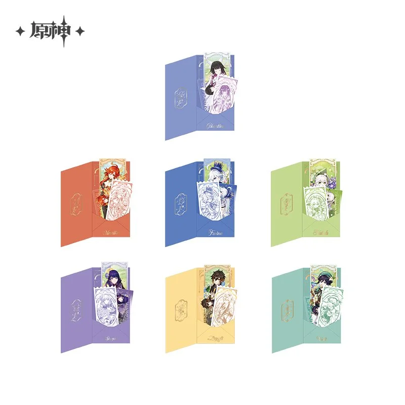 *Preorder* Genshin Impact Anniversary Celebration Series Commemorative Ticket Set