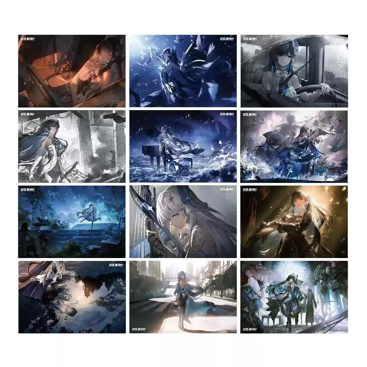 *Preorder* Punishing: Gray Raven Construct Series Selena Pianissimo Theme Postcard Set